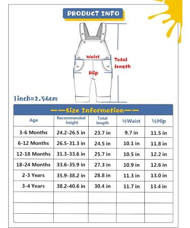 KIDSCOOL SPACE Baby Denim Overalls | 3D Cute Cartoon Knitted Jean Dungarees 3-6 Months Blue - Buy Online on GoSupps.com