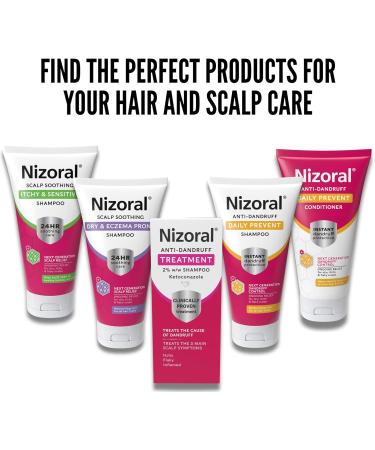  Nizoral Nizoral Soothing Shampoo for Dry & Eczema Prone Scalp 24 Hour Soothing Care Continuous Relief of Dry Itchy and Flaky Scalps Get Soft Hair and - Buy Online on GoSupps.com