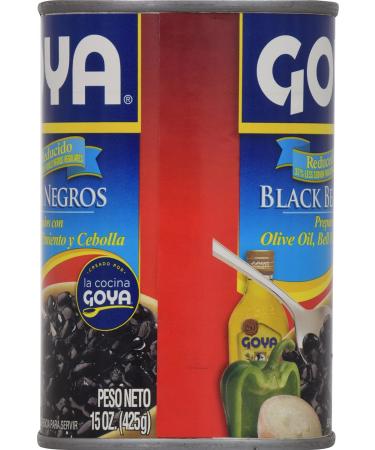Goya Reduced Sodium Black Bean Soup 15oz (Pack of 24) - Delicious and Nutritious - Buy Online on GoSupps.com