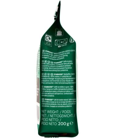 Starbucks Pike Place Coffee Medium Roast Roasted Coffee Mild Chocolatey Hint Whole Bean 200g - Buy Online on GoSupps.com