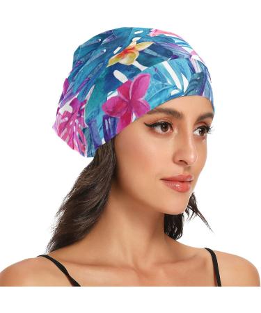 Silk Lined Paisley Sleep Cap | Satin Head Wrap for Men and Women - Buy Online on GoSupps.com