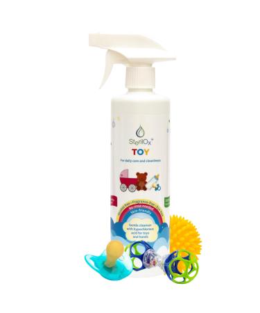 Toy 500 ml Solution nettoyante naturelle pour la peau des enfants et les accessoires | base de HOCl | Sans alcool ni parfum | Usage quotidien | Produit cosm tique