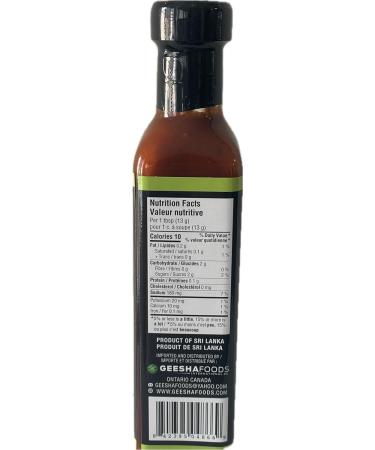 GEISHA Ghost Pepper Hot Sauce Lime Pickle 260ml (8.8 fl. oz.) - Buy Online on GoSupps.com