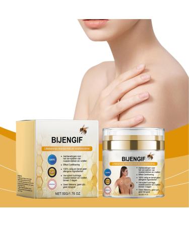 DERF 12 piece bee venom ointment bee venom ointment for arm waist feet leg all skin types B ne cream for women and men 1 piece 1 piece