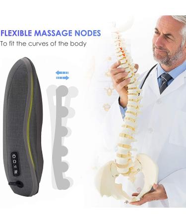 Comfier Shiatsu Back Massager with Heat | Heated Massage Chair Pad for Back, Lumbar, and Legs | Portable and Easy to Carry | Perfect Gift for Dad/Mom | Black - Buy Online on GoSupps.com