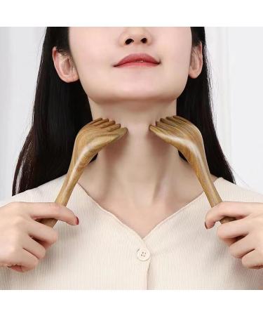 Wooden Scalp Massage Comb - Five-Claw Multifunctional Head Scratcher | Portable Device for Neck & Legs | Moisture Removal - Buy Online on GoSupps.com