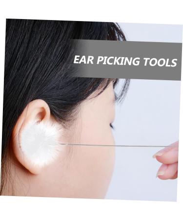 FOYTOKI Earwax Cleaning Kit Disposable Ear Cleaning Plume Sticks Set for Earwax Removal for Home - Buy Online on GoSupps.com