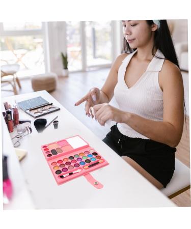 Didiseaon 33 Makeup Palette Eyeshadow Blush Pan Pink Cosmetic Girls Eye Shadow Child Make up Powder Eye Shadow - Buy Online on GoSupps.com