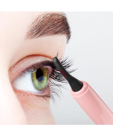 Buy Heated Eyelash Curler - Fast Heating USB Rechargeable Double-Sided & 3 Temp Settings - Pink | Shop Internationally - Buy Online on GoSupps.com