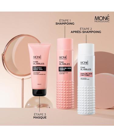 MON PROFESSIONAL - Shampoo for Colored Hair Intense Shine (2x300ml) - Fixation and Protection of colors - Sulfate-free - Harmful Silicone-free - Nourishes and Hydrates - All hair types - - Buy Online on GoSupps.com