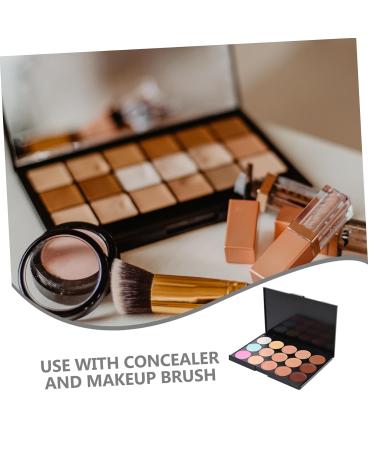 Balacoo 4 Pcs Makeup Tool Set - Colour Corrector Cream Highlighting Eyeshadow Palette & Concealer for Girls | Waterproof Makeup Kit - Buy Online on GoSupps.com