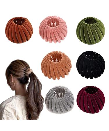 Exbrith 7 pieces vintage bird nest hair clips hair clips with bird nest horse -tailed Haircut Vogelnest for everyday life wedding party birthday prom Valentine's Day bridal party - Buy Online on GoSupps.com