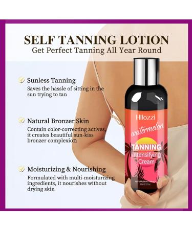 Sun Cream with Tan Accelerator Watermelon Tanning Accelerator Cream for Sunbeds&Holiday Rapid Tanning Cream Natural Tanning Lotion for Outdoor Tanning Easy to Use &Portable Long Lasting&Avoid Sunburn - Buy Online on GoSupps.com
