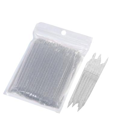 Convenient 2 Way Dotting Pen Tool Remove Dead Skin Cuticle Remover Nails Art Tip Paint Manicure Tools Clear