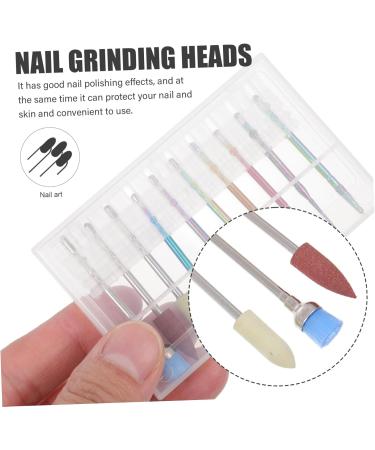 WOFASHPURET 1 Set nail polisher nail drill bits Manicure Pen Sander Handpiece File nail files for natural nails kit manicure bits russian Nail Pen Exfoliating Alloy tungsten steel - Buy Online on GoSupps.com