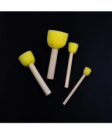 AUEAR 40 Pack Round Foam Sponges Brush Pouncers Dabbers Set - Assorted Size Paint Tools 0.59'' to 1.81 - Buy Online on GoSupps.com