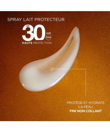 L'Or al Garnier Ambre Solaire Ideal Bronze protective sunscreen milk spray SPF30150 ml - Buy Online on GoSupps.com