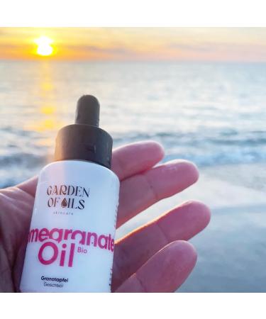 Pomegranate Facial Oil - Bio & Vitalizing | Garden of Oils | Made in Germany - 30 ml - Buy Online on GoSupps.com