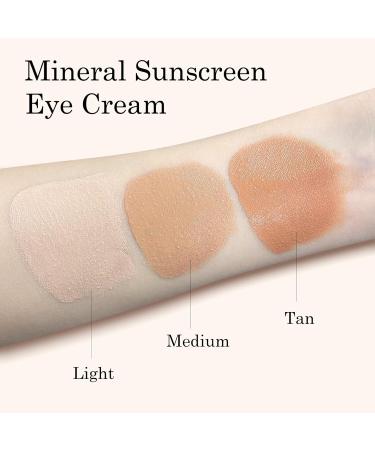 Kyda Mineral Sunscreen Eye Cream SPF 35 - Undereye Brightener Concealer & Full Coverage Eyes Primer - Controlled Applicator & Blendable Formula - International Shipping Available - Buy Online on GoSupps.com