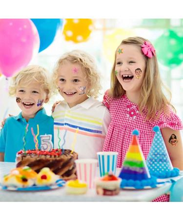 Girls Moana Temporary Tattoos - Kid's Party Favors & School Rewards | Fake Art Craft for Boys & Girls | Birthday Gifts & Water Bottle Decor - Buy Online on GoSupps.com