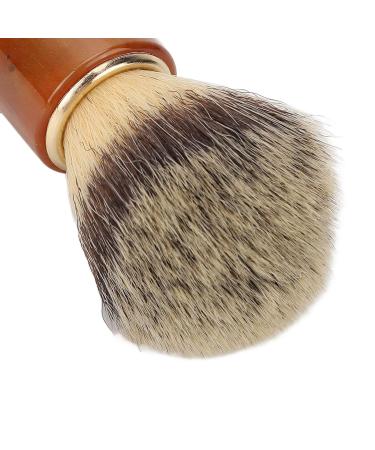 Professional Wood Beard Care Razor & Brush - Home Salon Tool for Men | Comfortable Bart Styling & Face Care - Buy Online on GoSupps.com