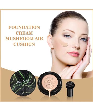 THNKSTAPS Air Pillow CC Cream - Long-lasting Mushroom Head BB Cream Concealer for Flawless Face & Neck | Moisturizing Makeup for All Skin Types - Buy Online on GoSupps.com