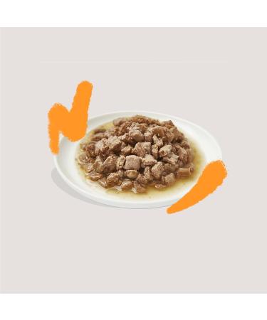 Edgard & Cooper Grain-Free Wet Cat Food - Adult & Active Chicken in Sauce (85g x 18 Pack) | Natural & Tasty Nutrition for Cats - Buy Online on GoSupps.com