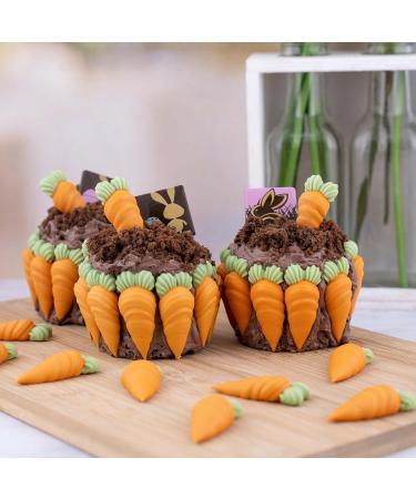 Buy G nthart BackDecor Sugar Carrots for Carrot Cake - 12 Pieces 36g Pack | International Shipping Available - Buy Online on GoSupps.com