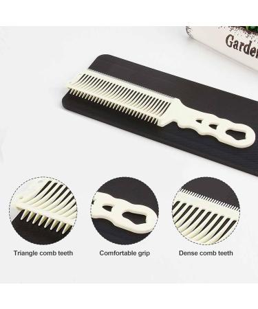 Fade Hair Trimming Guide Set for Men | Adjustable Comb Neckline Template & Clipper Accessories for DIY Home Haircuts - Buy Online on GoSupps.com