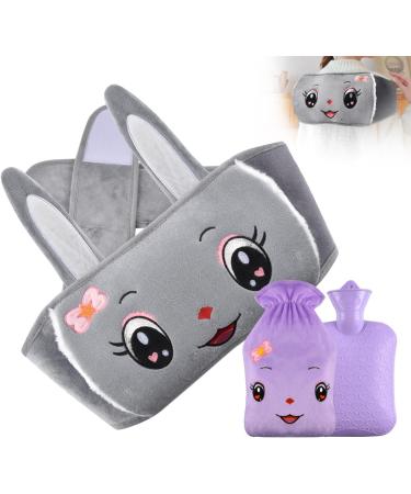 Motolimo 1L Rubber Hot Water Bottle with Cover Ideal for Neck Shoulder and Leg Relief | International Shipping Available - Buy Online on GoSupps.com