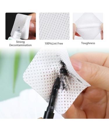Ebanku Cosmetic Cleaning Vlies Towels - 600PCs for Eyelash Extensions Nail Care & Glue Removal - Buy Online on GoSupps.com