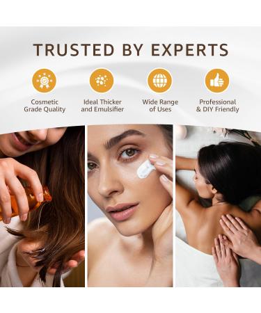 CETEARYL Alcohol (1 lbs / 16 oz) 100% Pure Extracted from Coconut & Palm Oils. Premium Granules Cetearyl Alcohol for Lotion Making, Creams, Scrubs, Shampoos, Conditioners, Moisturizers | 1 Pound - Buy Online on GoSupps.com