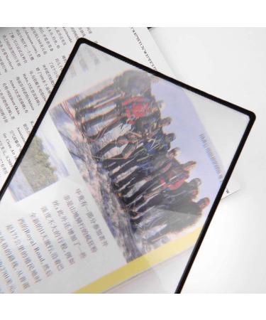 Professional 3X Convinient PVC Magnifier Sheet 180X120mm Book Page Portable Reading Magnification Device Full of Stars - Buy Online on GoSupps.com