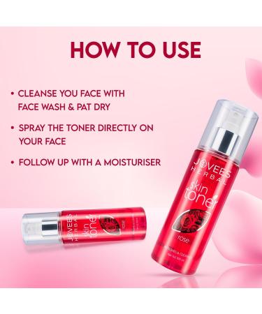 Jovees Skin Toner - Rose 200ml | Revitalize and Refresh Your Skin | International Shipping Available - Buy Online on GoSupps.com