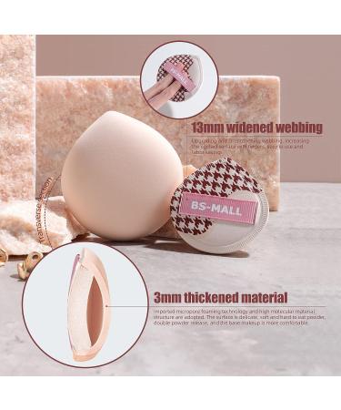 BS-MALL Foundation Puff: 2 Soft Sponge Blender Sponges for Liquid, Cream, and Powder Makeup - Buy Online on GoSupps.com