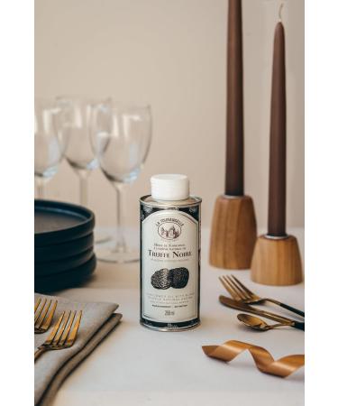 La Tourangelle - Sunflower oil with natural black truffle aroma - Premium oil - Tuber melanosporum - 250 ml - Buy Online on GoSupps.com
