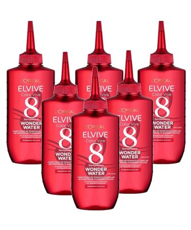 L'Oreal Paris L'Or al Paris Elvive Wonder Water Lamellar Balm for Coloured Hair Instant Shine Liquid Treatment 200 ml (6 Units)