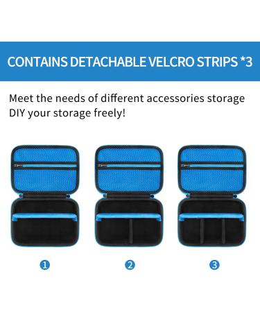 Yinke Case for Braun All in one Trimmer BT3221 MGK3021 MGK5280 MGK3221 BT5260 BT3240 MGK5080 Beard Trimmer and Hair Clipper Travel Hard Case Carrying Protective Cover Storage Bag (Blue) - Buy Online on GoSupps.com