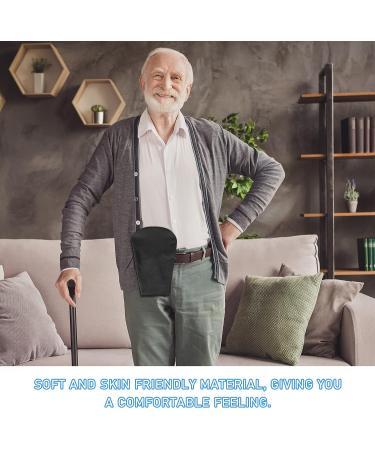 4-Piece Black Ostomy Bag Cover for Men & Women | Odor Control, Washable & Stretchy Pouch Liner | Lightweight Protector - Buy Online on GoSupps.com
