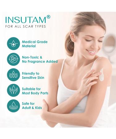 Medical Grade Silicone Scar Cream Gel for Old & New Scars - Fast-Acting Relief - Buy Online on GoSupps.com