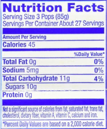 Pop-Ice Assorted Flavors Freezer Pops - 80 Fat-Free Ice Pops (1 oz each) - Pack of 1 - Buy Online on GoSupps.com