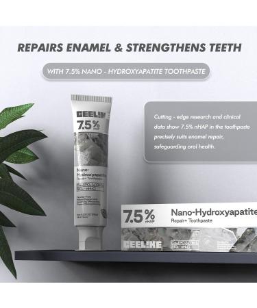 Hydroxyapatite Toothpaste 3-Pack with 186 Toothpaste Tablets Fluoride-Free Enamel Support and Fresh Breath Oral Care Set 75hy-3pcs+bgt - Buy Online on GoSupps.com
