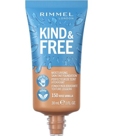 Rimmel Kind + Free Moisturising Skin Tint Foundation Rose Vanilla 150 - 30ml - Buy Online on GoSupps.com