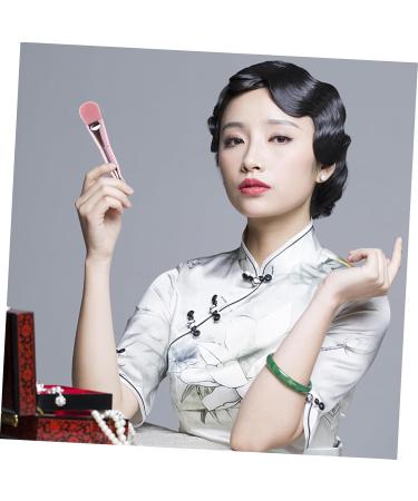 Beavorty Double-headed Facial Treatment Brush Facial Mask Brush Grubber Mask Brushes for Facials Mud Mask Applicator Mask Brush for Facials Mask Brush for Women Cream Spoon Nylon Wool 13.70X2.50X1.50CM Pink - Buy Online on GoSupps.com