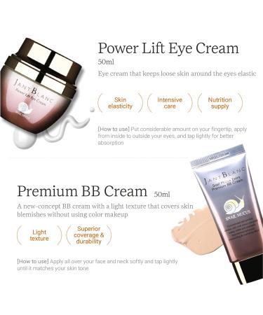 Jantblanc Snail Mucus Skin Care Set - Revitalize Your Skin with 6 Powerful Products | Shop Internationally - Buy Online on GoSupps.com
