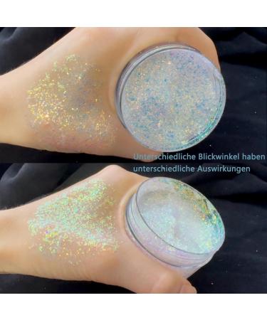Buy Glitter Gel for Makeup | Sparkling Face Hair & Body Glitter for Festivals - Buy Online on GoSupps.com
