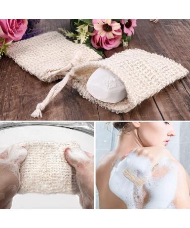 African Net Sponge Bath Set - 2 Piece Spa Body Shower Loofah Sponge for Exfoliating Daily Back Body Scrub - Buy Online on GoSupps.com