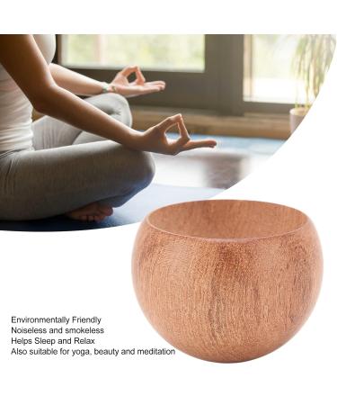Wood Essential Oil Diffuser - Mini Bowl Shape for Bedroom Car & Office | Perfect for Yoga & Relaxation - Buy Online on GoSupps.com
