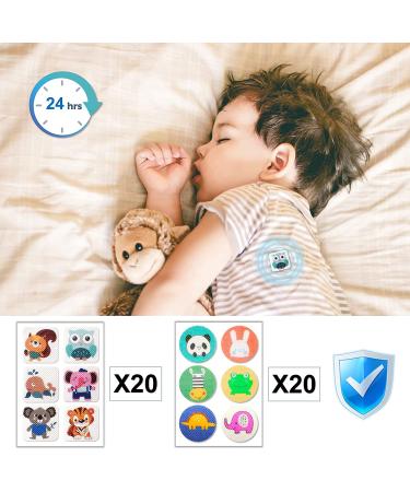 240 Pcs Natural Mosquito Repellent Stickers for Kids & Adults + 5 Pack Bracelets - Ideal for Outdoor Camping & Travel - Buy Online on GoSupps.com