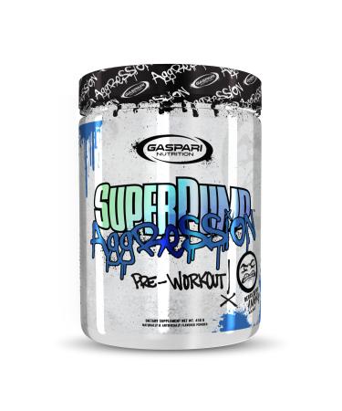 Gaspari Nutrition SuperPump Aggression Pre-Workout: Energy, Focus, Endurance, Recovery, Creatine and Caffeine (25 Servings, Berry Berry Angry)